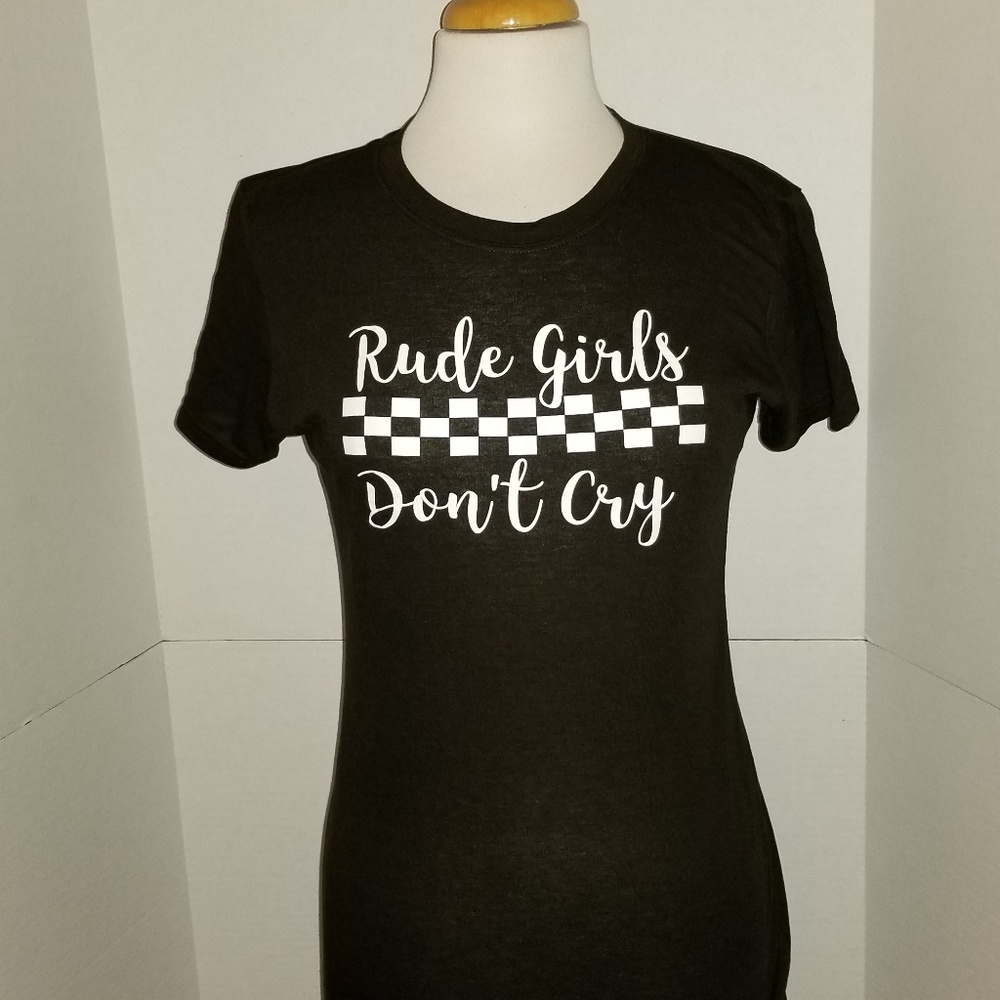 *PLUS SIZES* Rude Girls Dont Cry SKA girls
